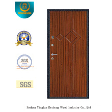 Modern Style Security Steel Door with Steel Door Pocket (s-1012)